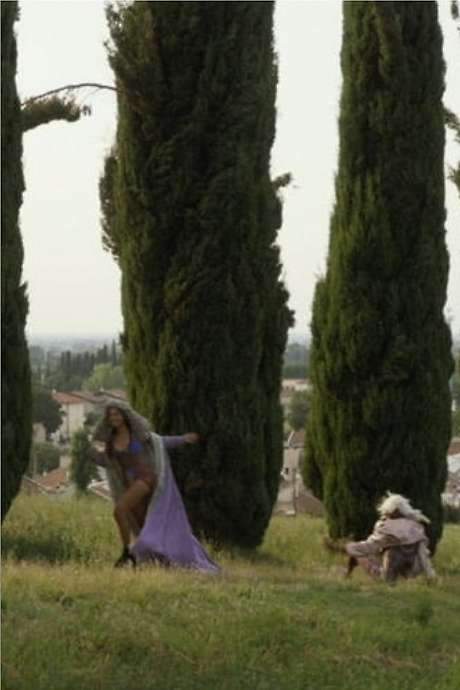 Filmed in Rimini, Italy, this work explores themes of power and dispossession within the landscape. The artist examines the historic quarters, interpreting them as upholding Eurocentric ideals and referencing the region’s symbolic cypress trees and church bells. Weaving together historical epics, political narratives, and mythology, the film investigates spectacle and scandal to address the continued marginalization of those outside of Europe’s dominant culture.